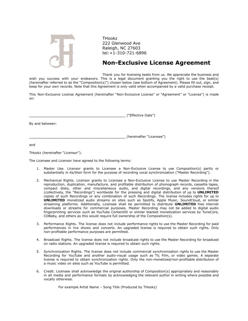 THookz Unlimited Lease License (2)-1