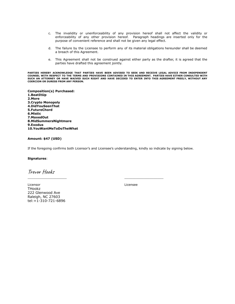 THookz Unlimited Lease License (2)-3